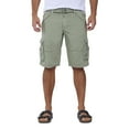 thumbnail image 1 of X RAY JEANS Men's Belted 12.5" Inseam Knee Length Cargo Shorts, Leaf Green, 42, 1 of 7
