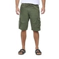 thumbnail image 1 of X RAY JEANS Men's Belted 12.5" Inseam Knee Length Cargo Shorts, Sage, 32, 1 of 8