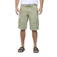 thumbnail image 1 of X RAY JEANS Men's Belted 12.5" Inseam Knee Length Cargo Shorts, Stone, 40, 1 of 8
