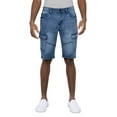 thumbnail image 1 of X RAY JEANS Men's Denim Cargo Shorts 12 Inches Inseam, Medium Blue, 34, 1 of 7