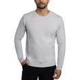 thumbnail image 1 of X RAY Mens Crew Neck Sweater Slim Fit Midweight Pullover Sweater for Men for Casual Dressy Wear (Big & Tall Available), Heather Grey, 2XL, 1 of 11