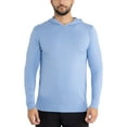 thumbnail image 1 of X RAY JEANS Mens Basic Hooded Sweater, Blue, XL, 1 of 10