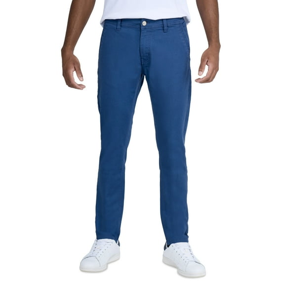 X RAY JEANS Mens Five Pocket Commuter Pants, Midnight Blue, 42x32