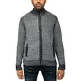 thumbnail image 1 of X RAY JEANS Mens Full-Zip High Neck Sweater Jacket, Navy, L, 1 of 6