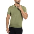 thumbnail image 1 of X RAY JEANS Mens Knit Polo Sweater, Grass, M, 1 of 10