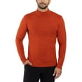 thumbnail image 1 of X RAY JEANS Mens Mock Neck Sweater Pullover, Brick, L, 1 of 10