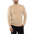 thumbnail image 1 of X RAY JEANS Mens Mock Neck Sweater Pullover, Oatmeal, XL, 1 of 10