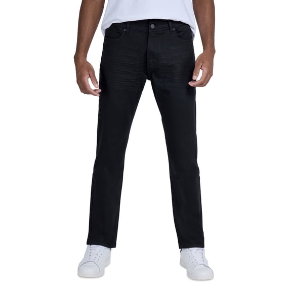 X RAY JEANS Mens Slim Fit Stretch Commuter Pants, Black, 44X32