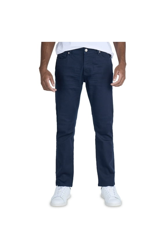 JEANS Mens Slim Fit Stretch Commuter Pants, Navy, 28X30