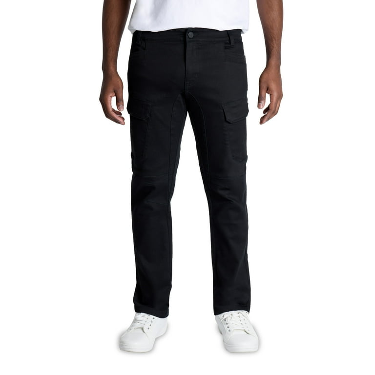 X RAY Men's Stretch Cargo Pants, Casual Flex Hiking Multi-Pocket