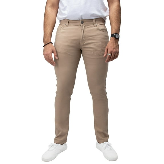 X RAY JEANS Mens Stretch Commuter Pants, Stone, 34X32