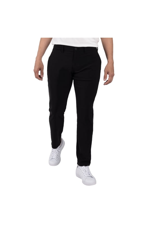 JEANS Mens Trouser Body Nylon Pants, Black, 34