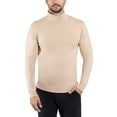 thumbnail image 1 of X RAY JEANS Mens Turtleneck Sweater Pullover, Oatmeal, S, 1 of 10