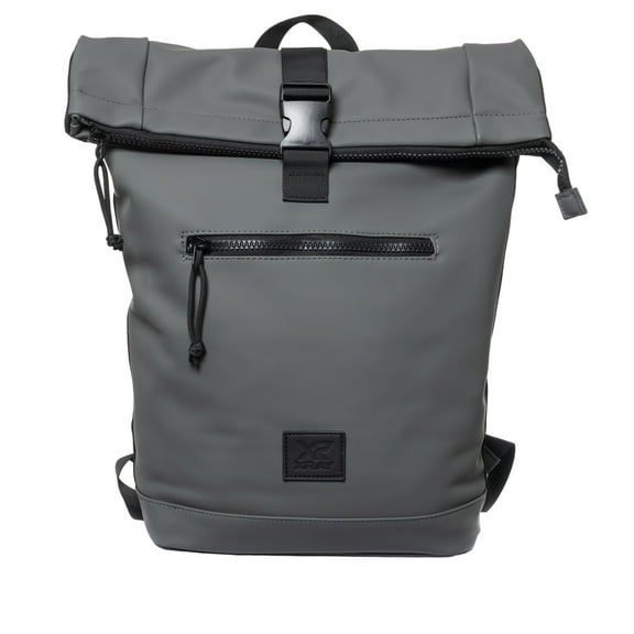 X RAY JEANS Mens Waterproof Expandable Roll Top Backpack, Slate, OS