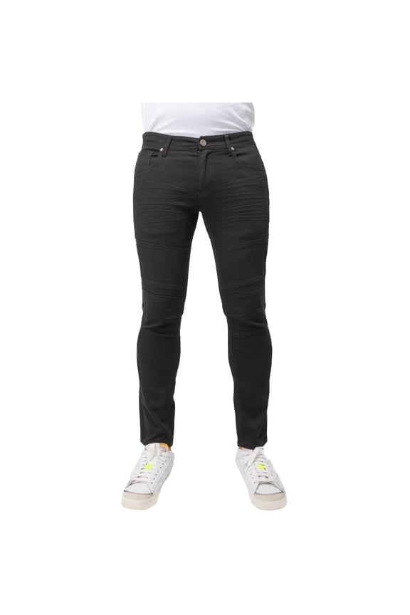 JEANS Mens 5-Pocket Articulated Knee Commuter Pants, Black, 34X32