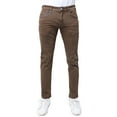 thumbnail image 1 of X RAY Jeans Men's Slim Fit Skinny Stretch Comfy Washed Denim Colored Jeans Pants, Dark Brown - 91159, 38W X 32L, 1 of 8