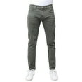 thumbnail image 1 of X RAY Jeans Men's Slim Fit Skinny Stretch Comfy Washed Denim Colored Jeans Pants, Olive - 91159, 38W X 32L, 1 of 8