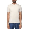 thumbnail image 1 of X RAY Jeans Mens Basic Short Sleeve Tipped Polo, Sand/Light Heather Grey, XL, 1 of 3