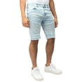 thumbnail image 1 of X RAY JEANS Mens Moto Denim Shorts, Bleach, 30, 1 of 7