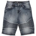 thumbnail image 1 of X RAY JEANS  Toddler Boy's Denim Shorts, Med Blue, 4T, 1 of 6
