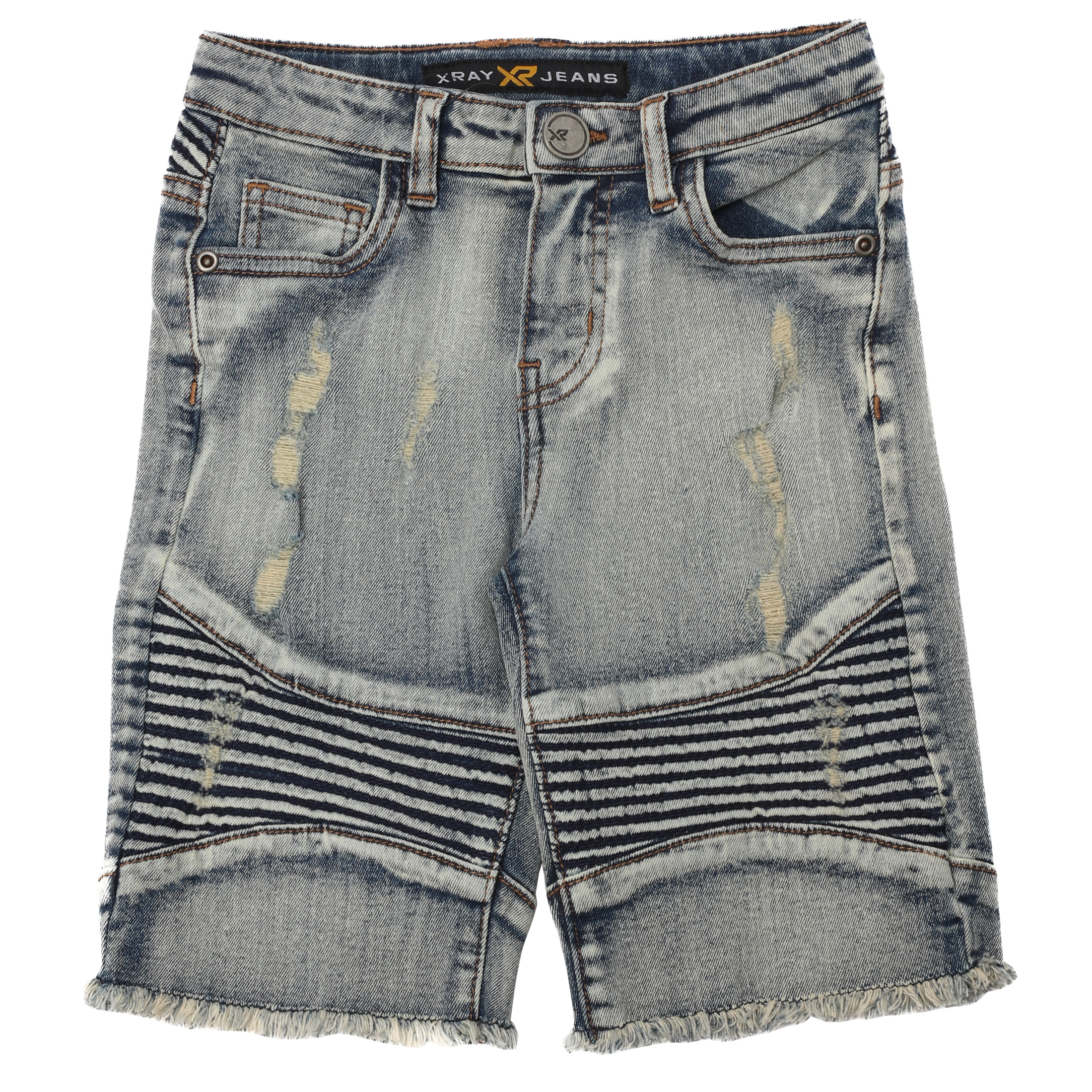Biker jeans shorts deals