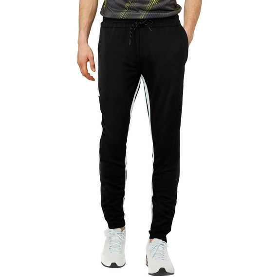 X RAY JEANS Mens XRAY Sport Joggers, Black/White, 2XL