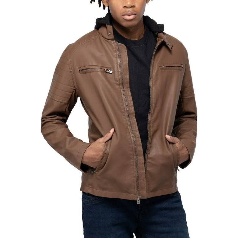 Men's Casual Hooded Stand Collar Jacket Men's Casual Hooded Stand Collar Jacket