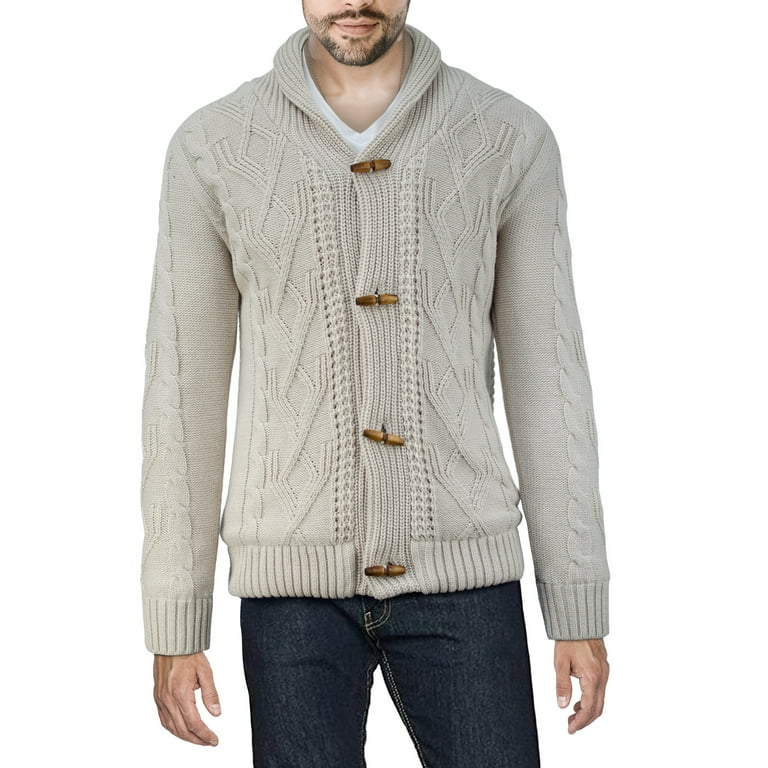 Toggle button shop sweater