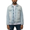 thumbnail image 1 of X RAY Jeans Mens Denim Jacket, Bleach Wash, 3XL, 1 of 6