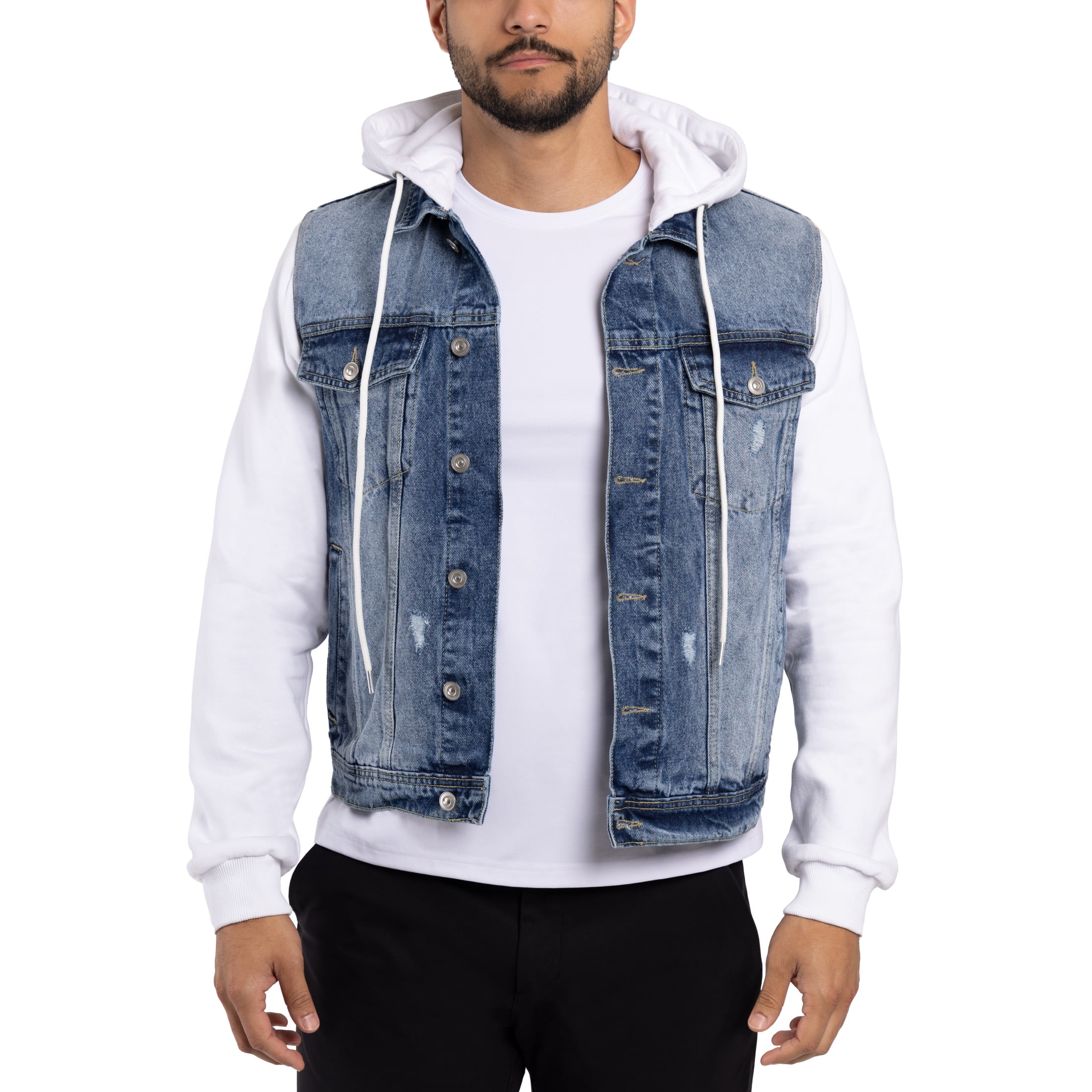 ジャケット・アウター Hand-Ripped Denim Jacket [extrm-fit] Hand