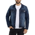 thumbnail image 1 of X RAY Jeans Mens Denim Jacket, Indigo, XL, 1 of 10