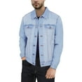 thumbnail image 1 of X RAY Jeans Mens Denim Jacket, Lt Blue, M, 1 of 4