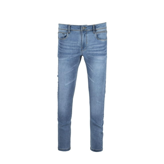 X RAY Men's Skinny Fit Stretch Jeans Straight Leg Fashion Denim Pants, Lt Blue, 30W x 30L