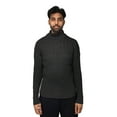 thumbnail image 1 of X RAY Men's Soft Slim Fit Pullover Top, Ribbed Knit Chunky Turtleneck Sweater for Men, Charcoal, Small, 1 of 9