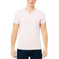 thumbnail image 1 of X RAY Men's Basic V-Notch Neck Short Sleeve T-Shirt, Baby Pink, M, 1 of 3