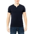 thumbnail image 1 of X RAY JEANS Mens Basic V-Notch Neck Short Sleeve T-Shirt, Navy, L, 1 of 3