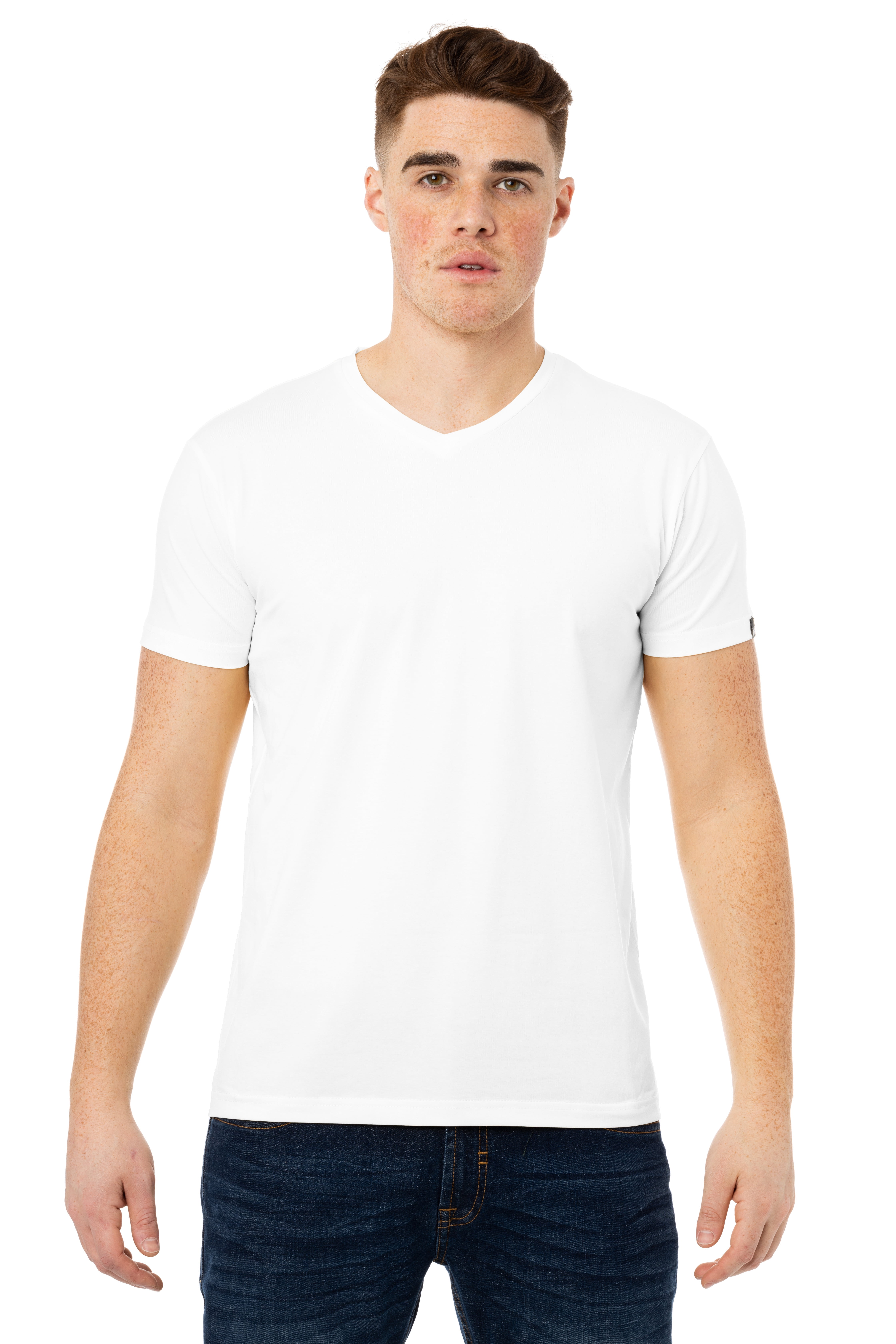 slim solid soft stretch shirt