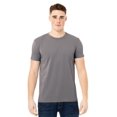 thumbnail image 1 of X RAY Men's Stretch Soft Cotton Slim Fit Short Sleeve Crewneck T-Shirt, Fashion Casual Tee for Men, Frosted Grey - Crewneck, Small, 1 of 8
