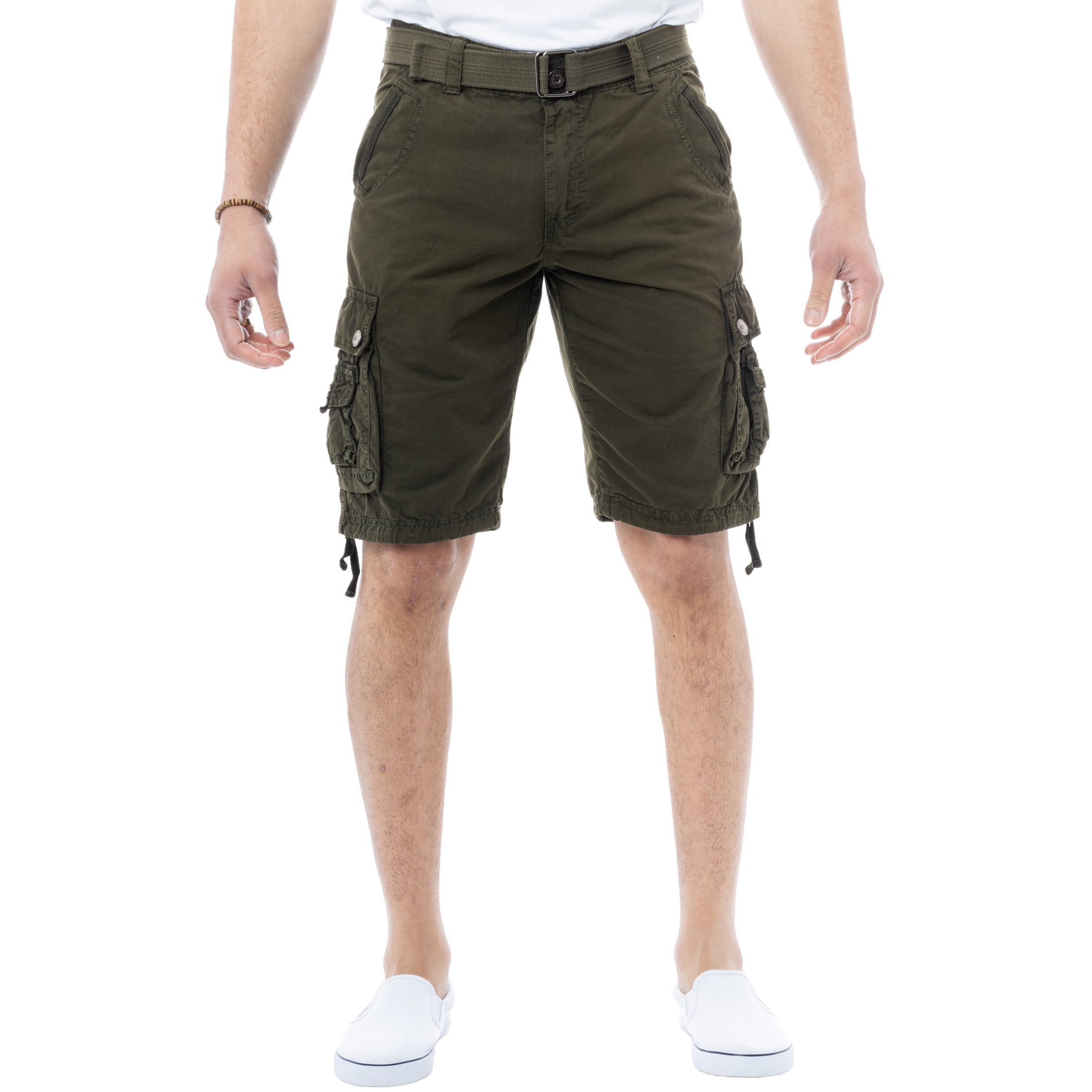 X RAY JEANS Mens 12.5 Inseam Cargo Shorts Olive 32 Walmart