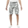 thumbnail image 1 of X RAY JEANS Men's 12.5" Inseam Cargo Shorts, White Camo, 34, 1 of 6