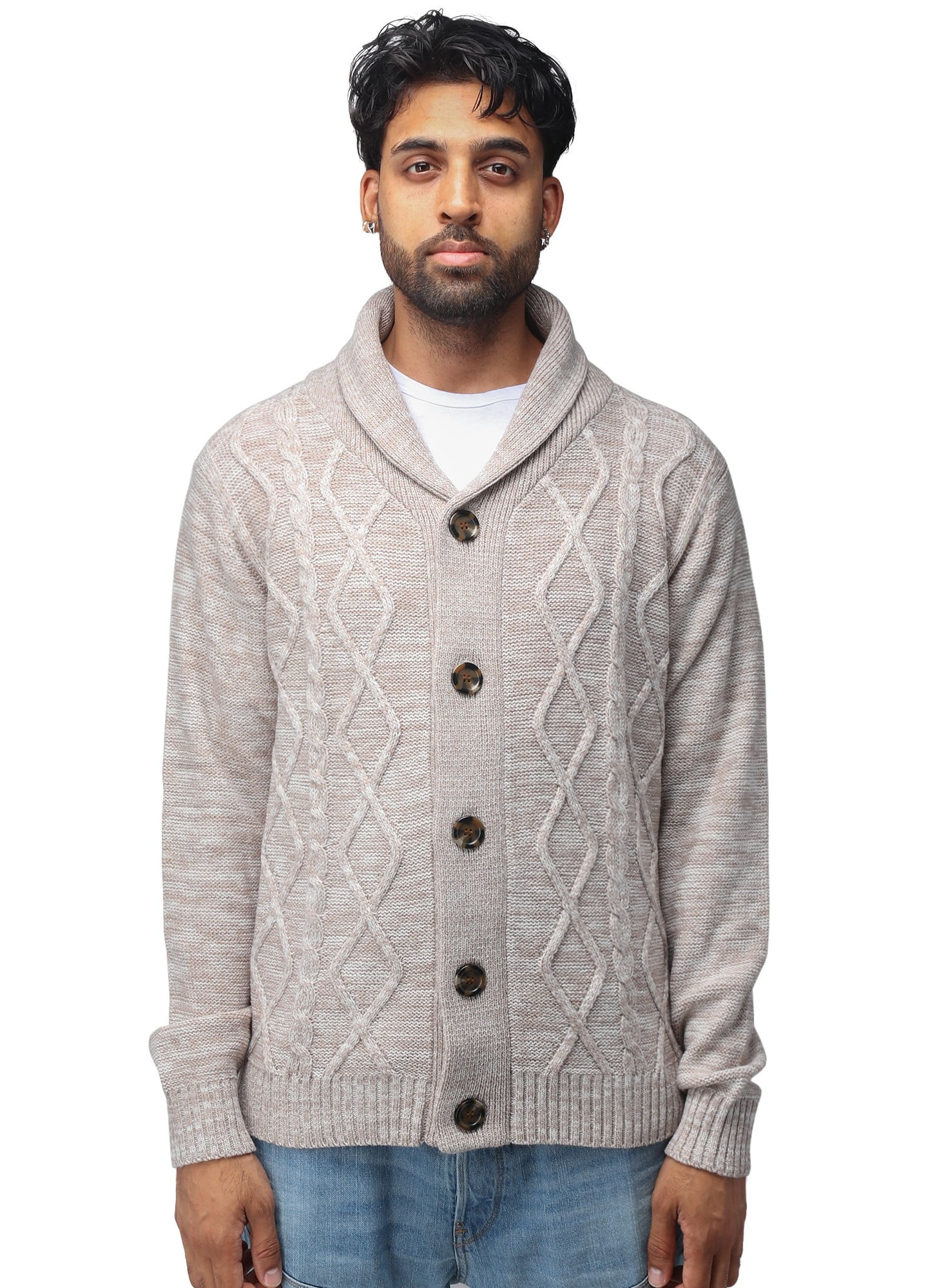 X RAY Mens Clothing Button Down Cardigan Sweater Cardigan Men Sweater
