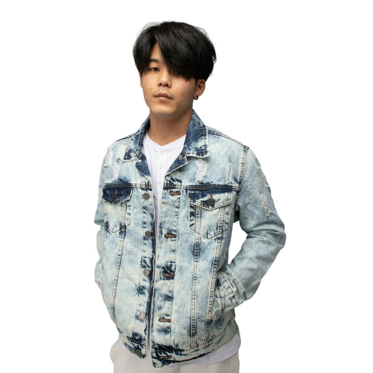 Mens jean cheap jacket designs