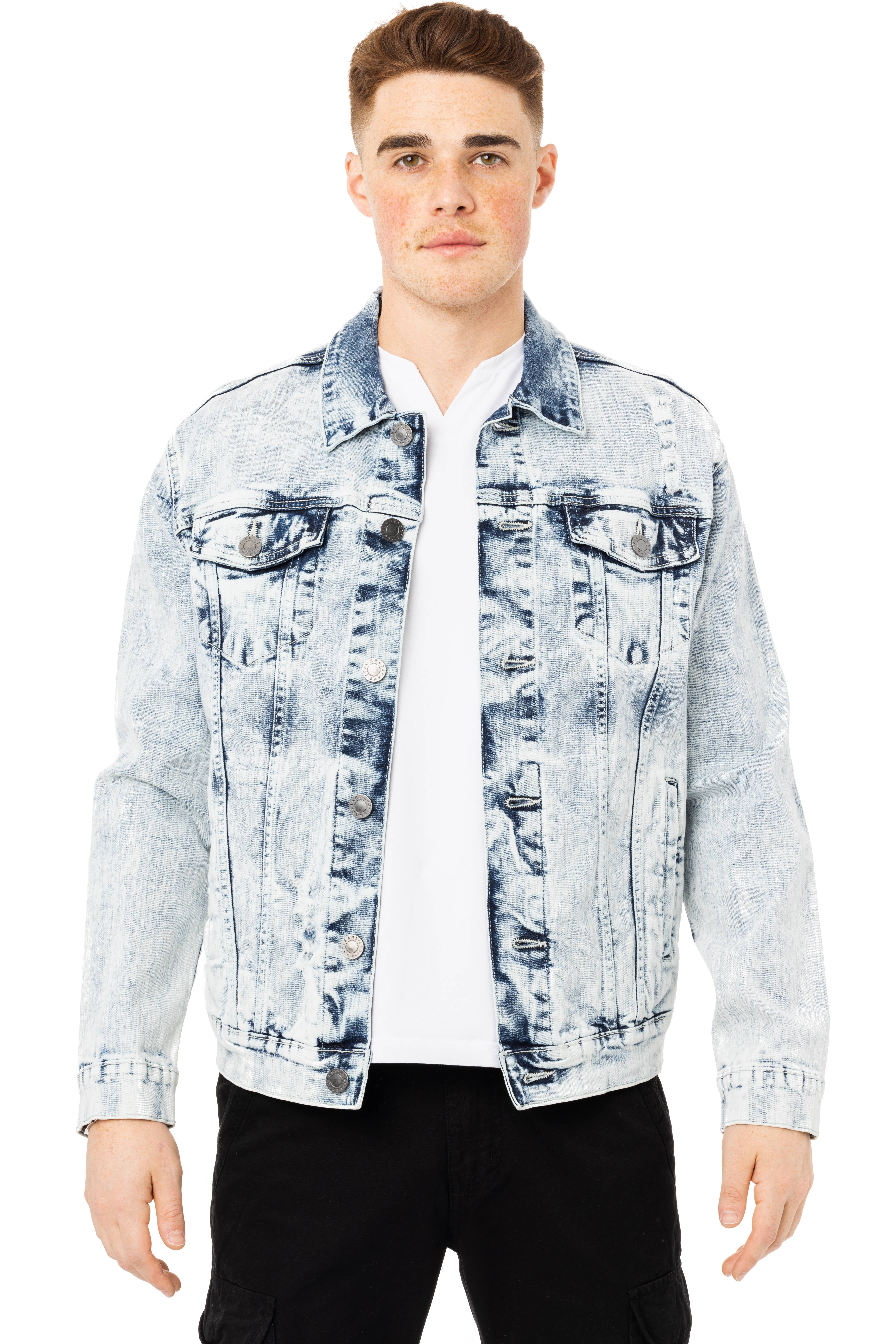 Men's Blue Washed Denim Jacket - LYUSH-MASCLN, Casual Men Jackets, Stylish Men  Jackets, Trendy Men Jackets, पुरुषों की जैकेट - Banjara, Prayagraj | ID:  2850351626273