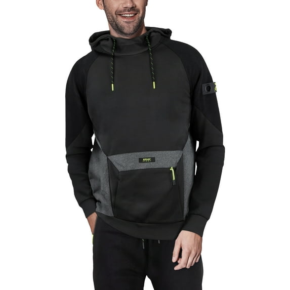 X RAY SPORT Men's Light Weight Active Hooded Sport Sweater For Gym Workout and Running, Athletic Hoodie Pullover