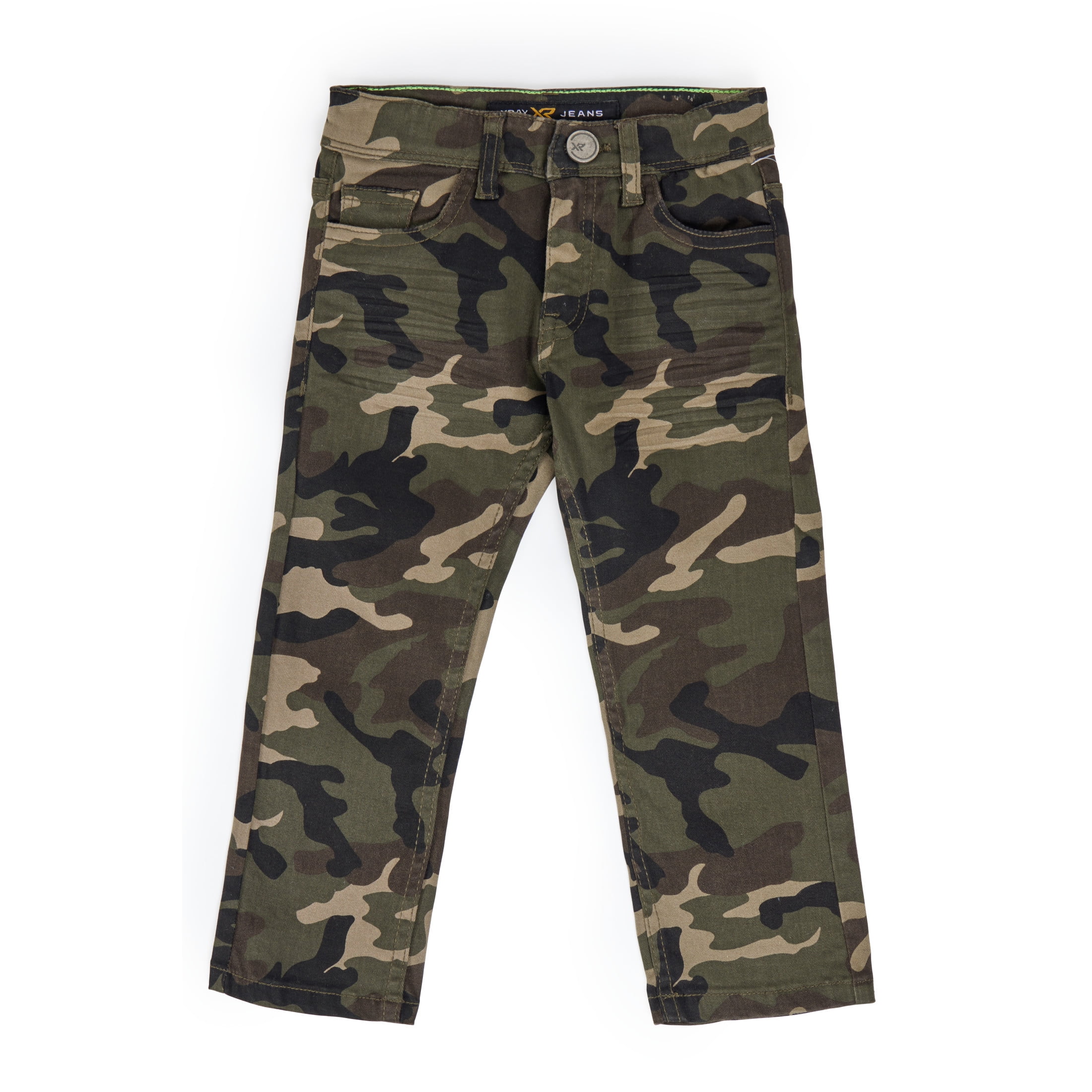 Boy Skinny Jean Beige Camo