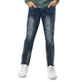 thumbnail image 1 of X RAY Skinny Ripped Jeans for Boys – Distressed Slim Fit Denim Pants, Tint - No Rips, Size 14, 1 of 8