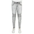 thumbnail image 1 of X RAY JEANS  Big Boy's Moto Jeans, Grey, 10, 1 of 6