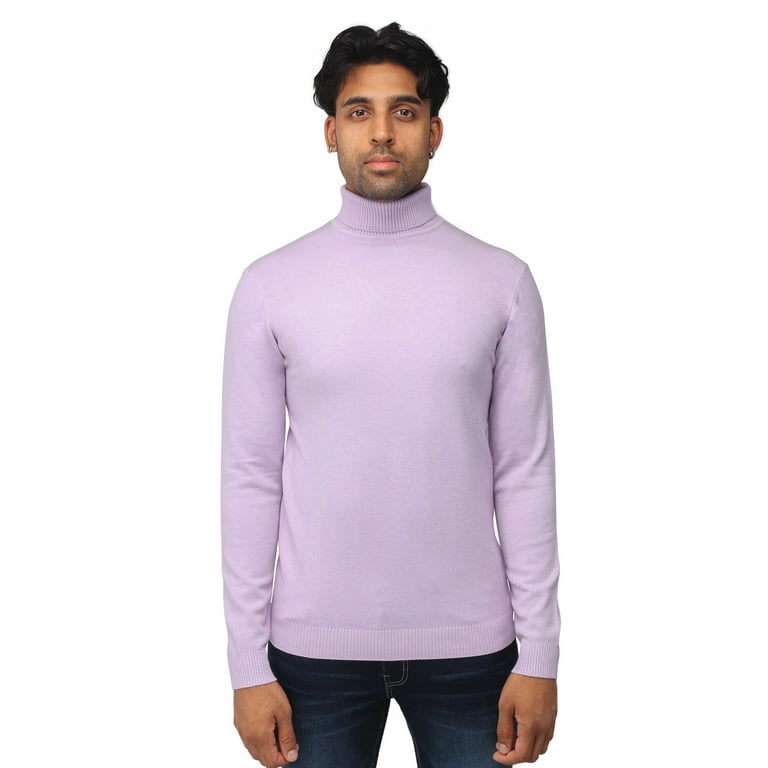 Mens purple turtleneck store shirt