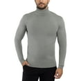 thumbnail image 1 of X RAY JEANS Mens Turtleneck Sweater Pullover, Sage, M, 1 of 10