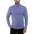 thumbnail image 1 of X RAY JEANS Mens Turtleneck Sweater Pullover, Heather Blue, 3XL, 1 of 10